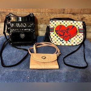 Bright Crossbody Bags - All Three In Excellent Shape $30 For All Three
